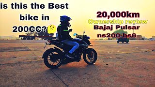 Bajaj Pulsar ns200 bs6 ownership review  After 3 years ns200 review [upl. by Athal192]