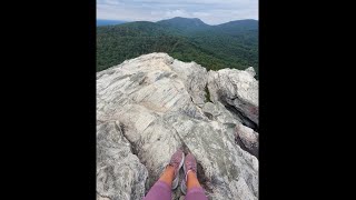 Hanging Rock State Park NC quotHike More Worry Lessquot 🙌🏽⛰️ [upl. by Sabah734]