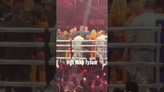 Iron Mike’s entrance and introduction paultyson tyson jakepaul [upl. by Remo]