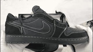 Best AJ1 Travis Scott Black Phantom Replica [upl. by Lareneg]