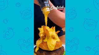 Burger amp Whiskey Cheese Sauce 🍔🥃 Have you ever seen that technique before SHORTS [upl. by Tennos]