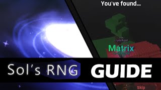 SOLS RNG GUIDE Sols RNG [upl. by Magan]