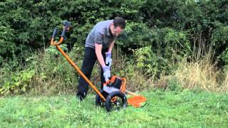 Sherpa Wheeled Petrol Grass Trimmer [upl. by Ahsele]