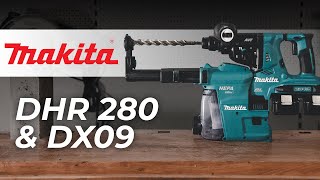 🔥WAS IST HIER LOS MAKITA BOHRHAMMER DHR280 36V  DX09 STAUBABSAUGUNG Test  Review Info  makita [upl. by Bristow]