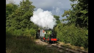 Ribble Steam RailwayAutumn Gala BRILLIANT start to the day Lineside shots 28th September 2024 [upl. by Ycul729]