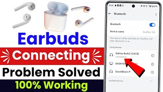 earbuds connecting problem  earbuds connect nahi ho raha hai  bluetooth earbuds connection problem [upl. by Eireva655]