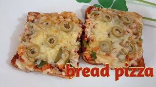 Bread pizza quick and easybread recipe bread pizza recipe by ki ki kitchen [upl. by Paola]