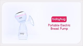 Babyhug Electric Breast Pump with Free Lactation Consultation [upl. by Narayan482]