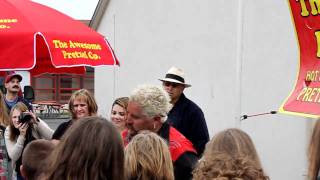 Guy Fieri and The Awesome Pretzel Co cart [upl. by Dulcle]