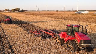 2 CaseIH Steiger Quadtracs and 875 rippers [upl. by Zahara]