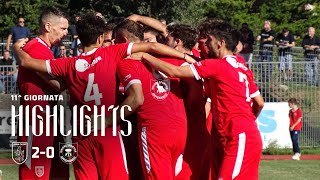 Jesina  Appignanese 20  Highlights  11 giornata Campionato Promozione sintesi match [upl. by Wivinia]