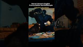 Venom Teaches English Pronunciation Epic Marvel Tutorial [upl. by Airednaxela]