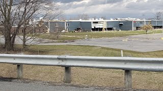 Wapakoneta Ohio Tornado Damage Drive Through [upl. by Maxama]