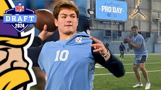 Thoughts on UNC QB Drake Mayes MONSTER Pro Day [upl. by Mcleroy890]