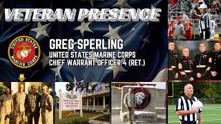 Veteran Presence  The Greg Sperling Story [upl. by Donica546]