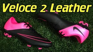 Leather Nike Mercurial Veloce 2 Tech Craft Pack  Review  On Feet [upl. by Delphina]