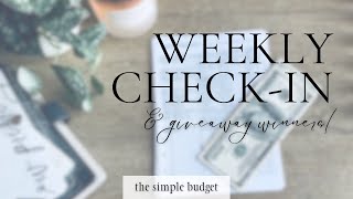 weekly checkin  giveaway winners  shop updates  expense tracking [upl. by Floria]