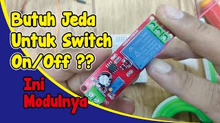 Test Modul Timer Delay Switch Relay Dengan IC NE555 [upl. by Mcquoid579]