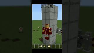 Mark 7 test transformation addons minecraft avengersaddon ironmanaddon ironman recommended [upl. by Lynne]