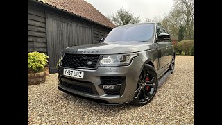 Range Rover L405 SV Autobiography Dynamic V8 550 SVO  FTC Prestige amp Performance Cars [upl. by Etti322]