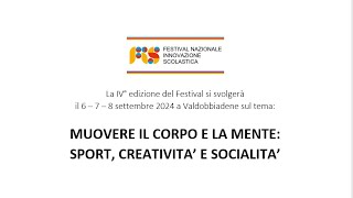 Festival dellInnovazione scolastica 2024 [upl. by Casteel999]