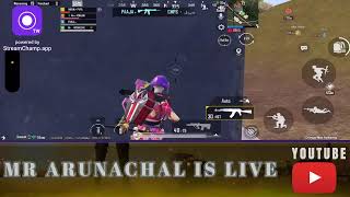 MR ARUNACHAL IS LIVE Live NOW BGMI BOOM BAM [upl. by Sadella501]