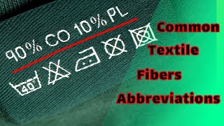 A Guide to Fiber Abbreviations and Properties [upl. by Nueovas]