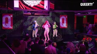 Madison Rose Performs quotGirls Girls Girlsquot at the 2023 Queerties Awards [upl. by Adnirim]