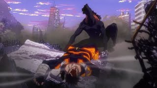 Endeavor vs Nomu Full Fight My Hero Academia season 4  English Sub [upl. by Kevon553]