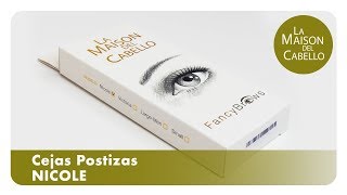 Cejas Postizas ⭐ La Maison del Cabello [upl. by Enirrok]