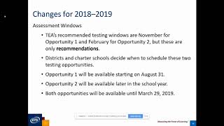 STAAR Interim Assessments [upl. by Redienhcs673]