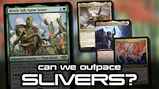 Magic Online EDH Gameplay  Bristly Bill vs Shalai amp Hallar vs Winota vs Sliver Legion [upl. by Aneleairam634]