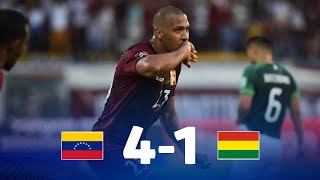 Eliminatorias  Venezuela 41 Bolivia  Fecha 15 [upl. by Blinnie]