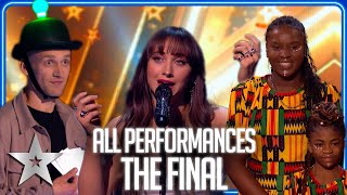 ALL Performances from the Series 17 Live Final  Britains Got Talent [upl. by Hamal]