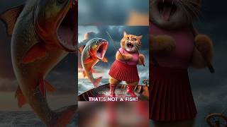 Cat’s Heroic Stand Against Ocean’s Beasts 😼🐙 catstory cat catvideos meow [upl. by Silevi860]