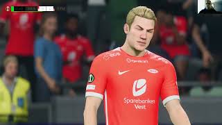 SK Brann vs My reactions and comments gameplay EA Sports FC 24 [upl. by Erej]