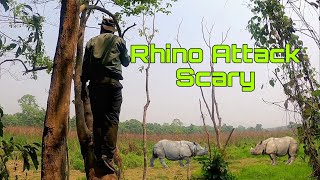 Dangerous Jungle Walk in National park  Chitwan  Nepal [upl. by Atirec]