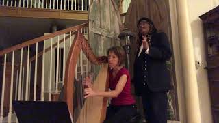 Sweet Hour of Prayer Voice and Harp [upl. by Salkin]