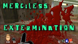 Merciless Extermination  A VERY Juicy Doom 2 Mod 1  Buckets Of Blood Relaxation Series [upl. by Anaj]