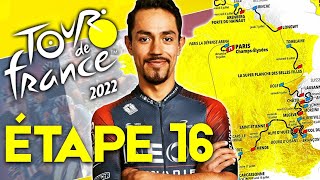 TOUR DE FRANCE 2022  ÉTAPE 16  CARCASSONNE › FOIX [upl. by Woodruff]