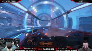 Star Citizen  Cyclone Roof jump plus train  ridiculousness [upl. by Yleen]