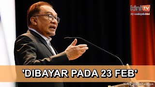 Insentif RM2000 untuk penjawat awam dibayar 23 Februari  PM [upl. by Ecined247]