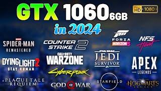 GTX 1060 6GB Test in 13 Games in 2024  1080p Gaming [upl. by Aseral542]