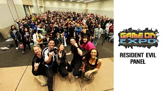 The Resident Evil cast talk about voice acting farts and friendship at Game On Expo [upl. by Sudbury35]