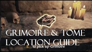 Grimoire amp Tome Location Guide  Hunger in the Dark [upl. by Allsopp]