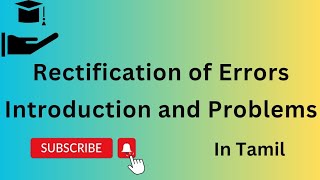 Rectification of Errors in Tamil [upl. by Awra]