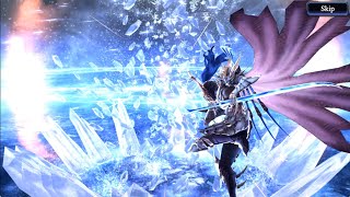 War of the Visions FFBE Varitas of the Frost Limit Burst Heavens Gavel – Ice Cage [upl. by Nassir339]