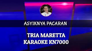 Karaoke Asyiknya Pacaran Tria Maretta Mix Cover Keyboard KN7000 [upl. by Sualakcin]