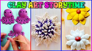 🟢CLAY ART STORYTIME ✨Satisfying And Relaxing Video 🌈 MEmu Wolf  Best TikTok Compilation Part 192 [upl. by Mcgee833]