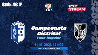 FC Vizela vs Vitória SC  Sub18 Feminino  Campeonato Distrital Fase Regular [upl. by Isador592]